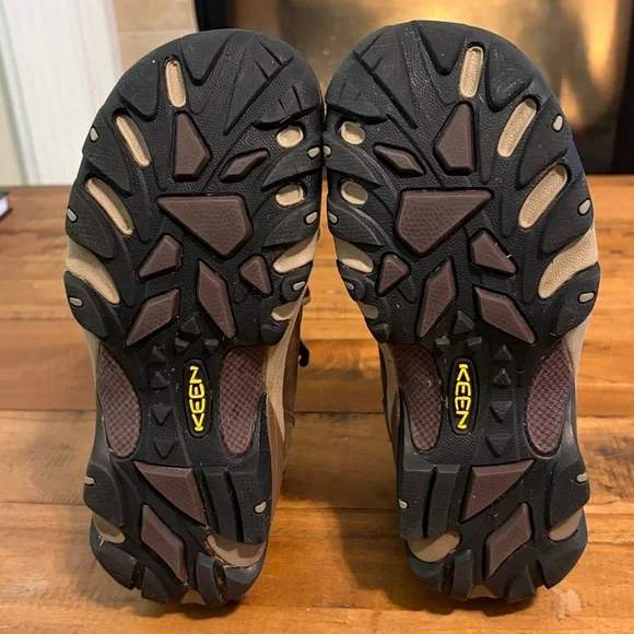 Keen Women’s Targhee II Waterproof Lace Up Brown Leather Hiking Boots Size 7.5 - Picture 7 of 9